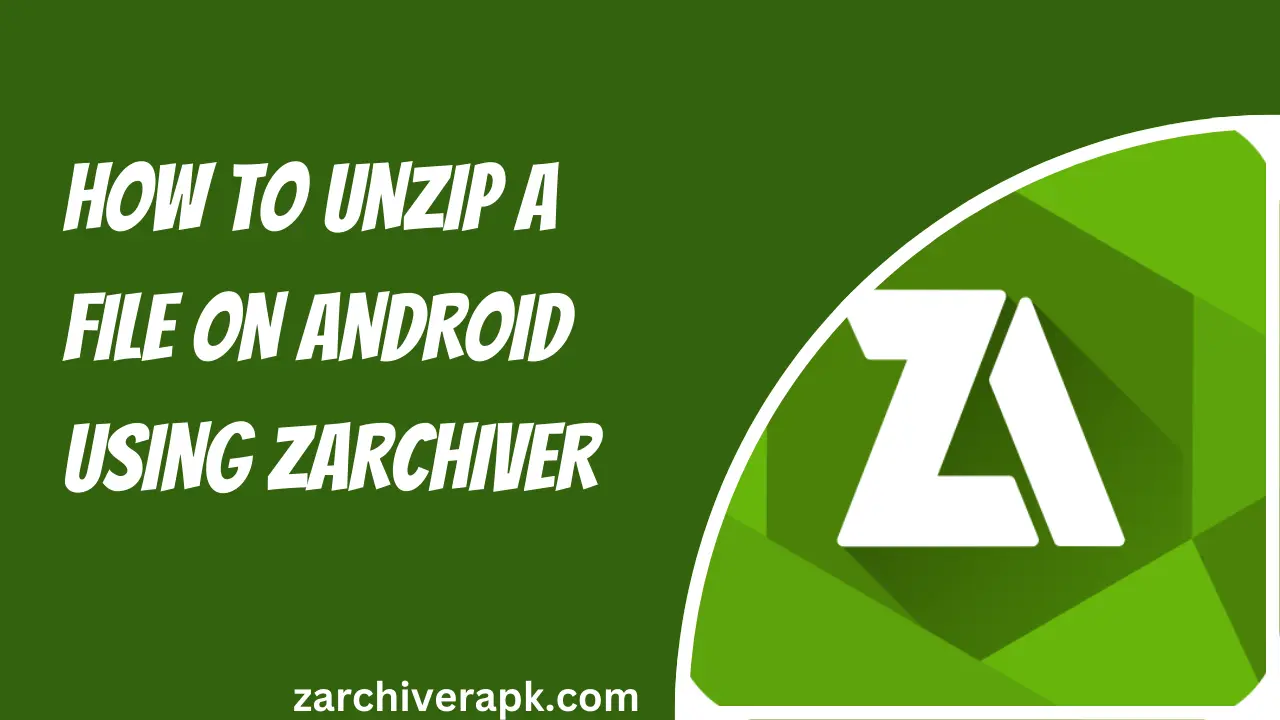 How to Unzip a File on Android Using ZArchiver